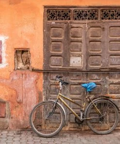 LBD WALL ART Marrakech Bike By Richard Silver