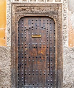 LBD Marrakech Orange Door By Richard Silver WALL ART