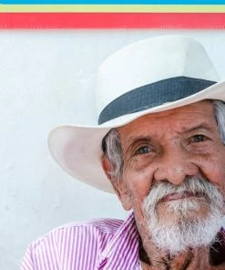 LBD SKY & WATER Colombian Farmer By Richard Silver