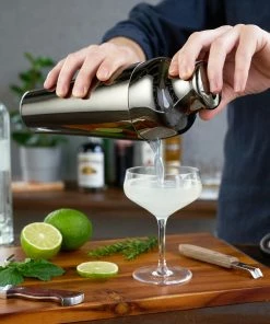 VK GUNMETAL PARISIAN COCKTAIL SHAKER