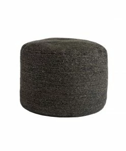 TXD BLACK MELIA WIDE POUF