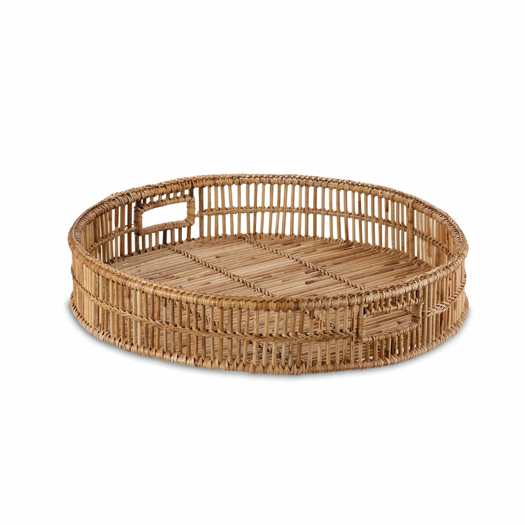 TXD BOHO LIANA ROUND SERVING TRAY 3 TXD BOHO LIANA ROUND SERVING TRAY