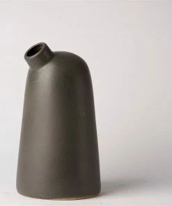 BD CERAMIC FRISO VASE BLACK