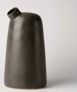 BD CERAMIC FRISO VASE BLACK