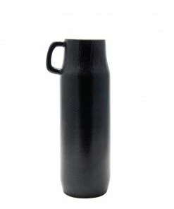 BD BLACK CERAMIC PITCHER