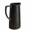 BD BLACK CERAMIC PITCHER
