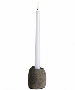 TX STONESHARD CANDLEHOLDER