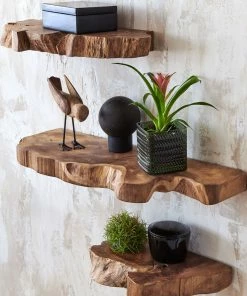 TX WALL DECOR TAKARA LIVE EDGE SHELF (INDONESIA)