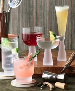 TX BERGEN COUPE GLASS (set Of 2)