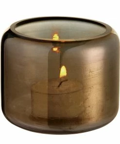 TX BLACK HUBBARD VOTIVE CANDLEHOLDER