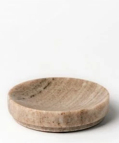 BD BATH GALAXY MARBLE ROUND FLARED KEY DISH