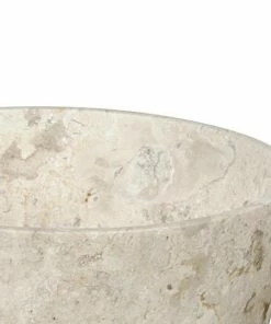 NR WHITE MARBLE BOWL