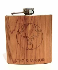 COCKTAILS WOOD FLASKS