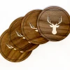 WOOD COASTERS BOHO