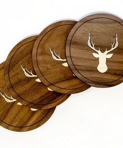 WOOD COASTERS BOHO
