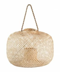 BV HYGGE BAMBOO HANDWOVERN BUBBLE LANTERN 11 BV HYGGE BAMBOO HANDWOVERN BUBBLE LANTERN