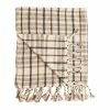 BV FJORD AUTUMN PLAID THROW COZY UP