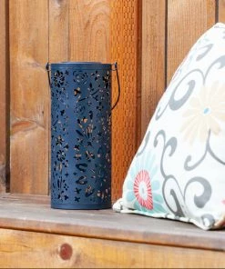 ALD SOLAR BLOOM PUNCHED METAL LANTERNS 9 ALD SOLAR BLOOM PUNCHED METAL LANTERNS