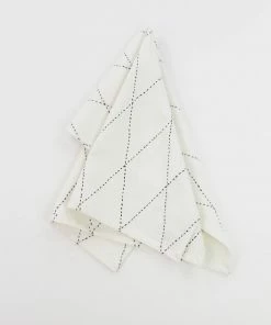 AN FAIR TRADE BONE WHITE TEA TOWELS (INDIA)