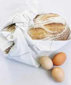 AN FAIR TRADE BONE WHITE TEA TOWELS (INDIA)