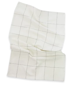 AN FAIR TRADE BONE WHITE TEA TOWELS (INDIA)