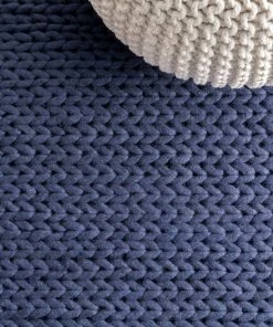 NLD CHUNKY CABLE HANDWOVEN GREY HYGGE