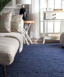 NLD CHUNKY CABLE HANDWOVEN GREY HYGGE