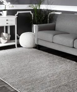 NLD HYGGE CHUNKY CABLE HANDWOVEN NAVY