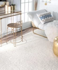 NLD HYGGE CHUNKY CABLE HANDWOVEN NAVY