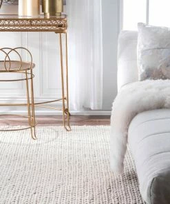 NLD HYGGE CHUNKY CABLE HANDWOVEN NAVY