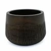 CL BLACK CHISELED BOWL