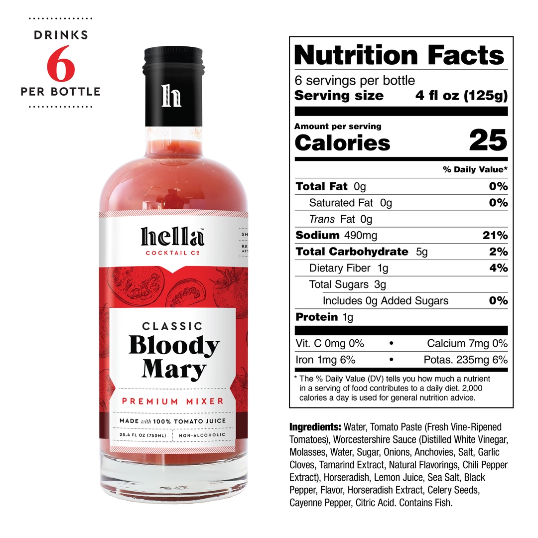 FR BLOODY MARY COCKTAIL MIXER 5 FR BLOODY MARY COCKTAIL MIXER