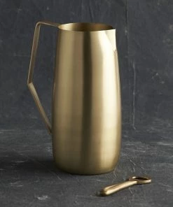 CL COCKTAILS BRASS PITCHER