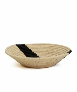 KZ BLACK STRIPED BOWL (UGANDA) BASKETS