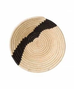 KZ BLACK STRIPED BOWL (UGANDA) BASKETS