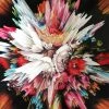 STAG & MANOR FLORAL GLITCH II By Kate Tova