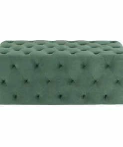 NVD BLACK TUFTY OTTOMANS