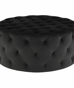 NVD TUFTY OTTOMANS BLACK