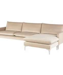 NVD ANDERS SECTIONAL BLACK