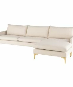 NVD ANDERS SECTIONAL BLACK