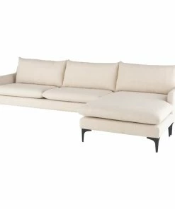 NVD ANDERS SECTIONAL BLACK