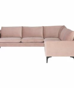 NVD ANDERS SECTIONAL BLACK