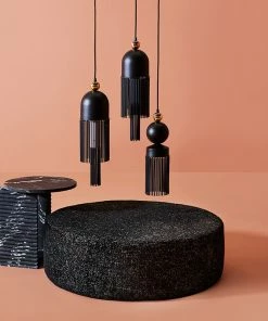 NVD ROBERTA OTTOMAN BLACK