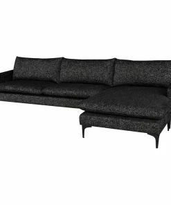 NVD ANDERS SECTIONAL BLACK
