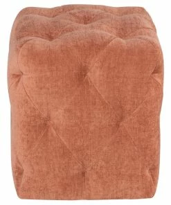 NVD BLACK TUFTY OTTOMANS