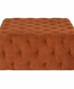 NVD BLACK TUFTY OTTOMANS