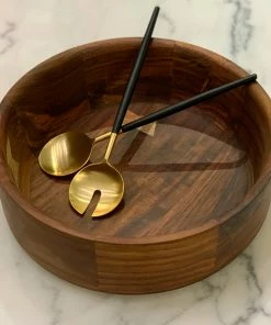 BH GOLD & BLACK SERVING SET