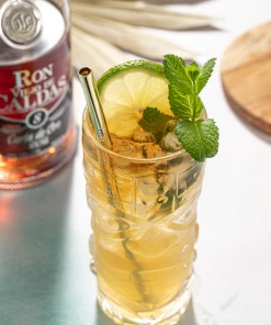 VK COCKTAILS CRYSTAL TIKI GLASSES