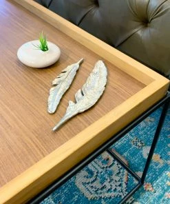 GV BOHO SILVER FEATHERS