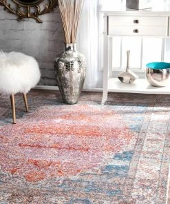 NLD ELLE VINTAGE MEDALLION BLUE